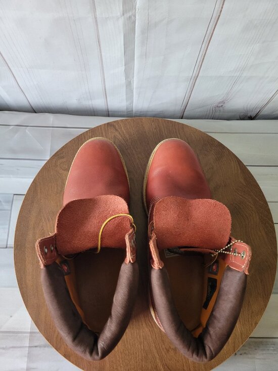 Timberland Premium Red Limited-Edition Boots, Men’s 11 Genuine Leather Work Boot main image 6